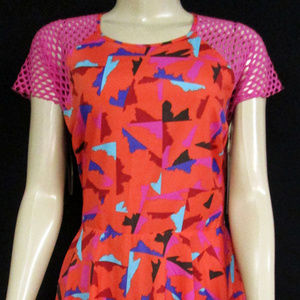 Fashion Star Dress Casual Aztc Prin 10